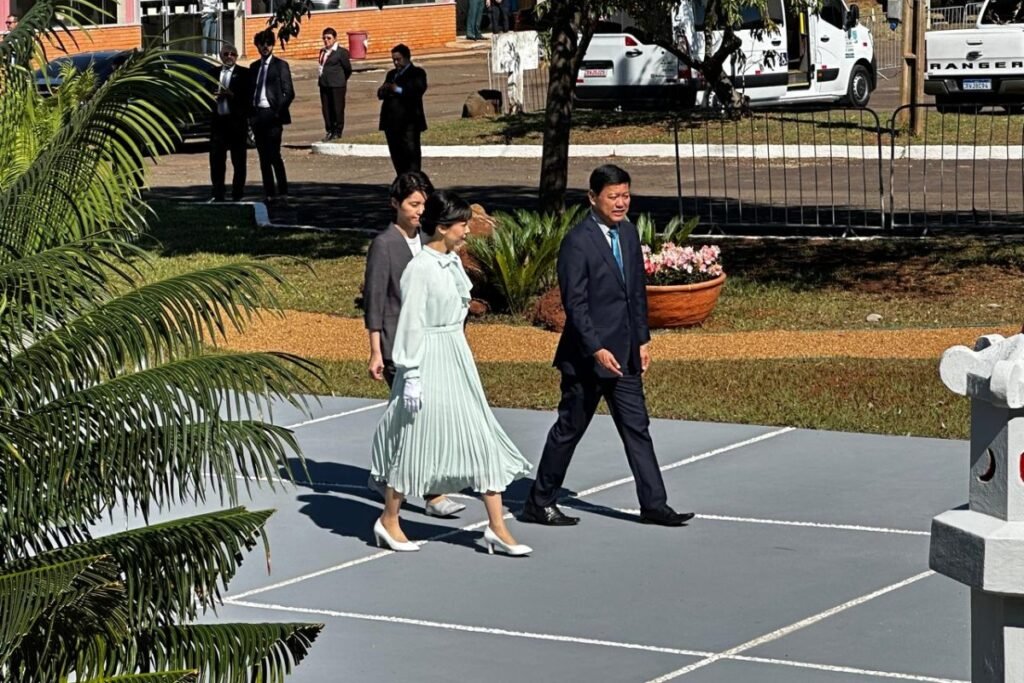 Princesa em visita a Campo Grande (Foto: Dyego Queiroz)