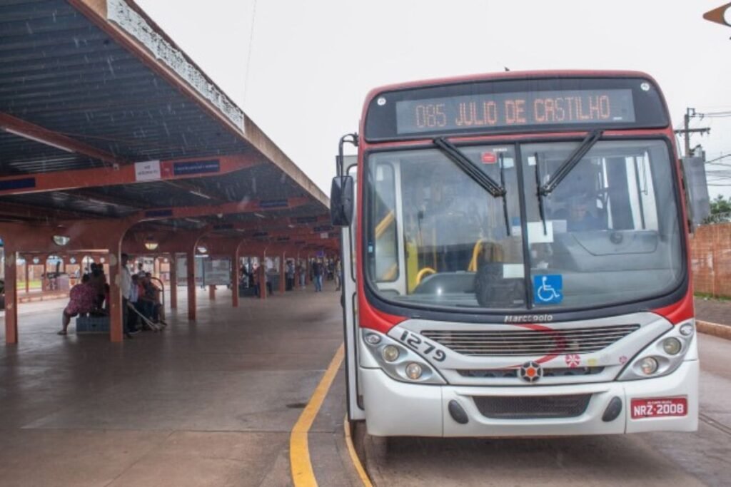 Ônibus do Consórcio Guaicurus de Campo Grande