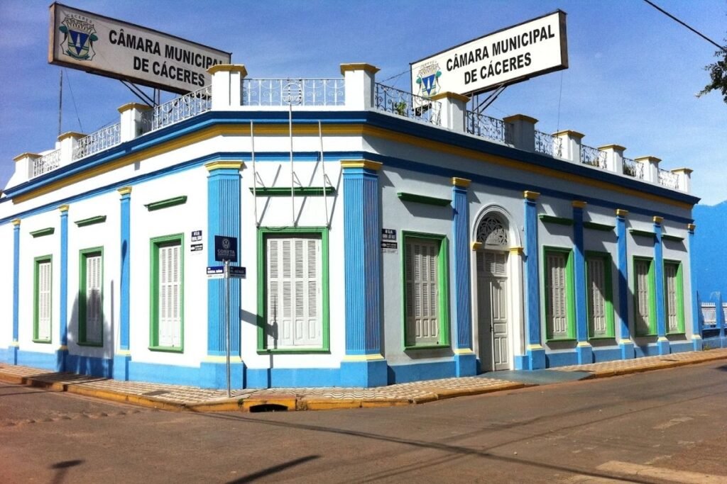 Fachada Câmara de Cáceres - Foto: Assessoria