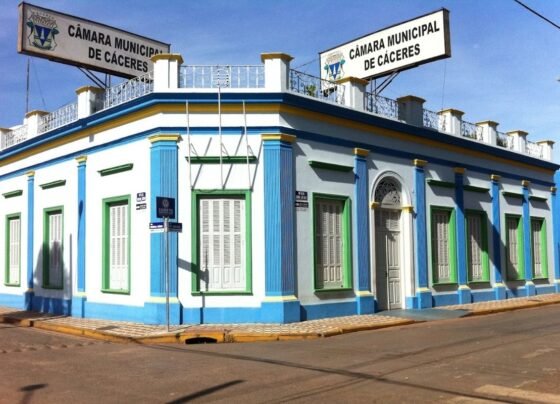 Fachada Câmara de Cáceres - Foto: Assessoria