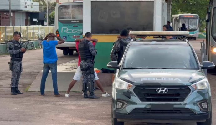 Andarilhos Polícia Militar PM Terminal Rodoviário Sinop